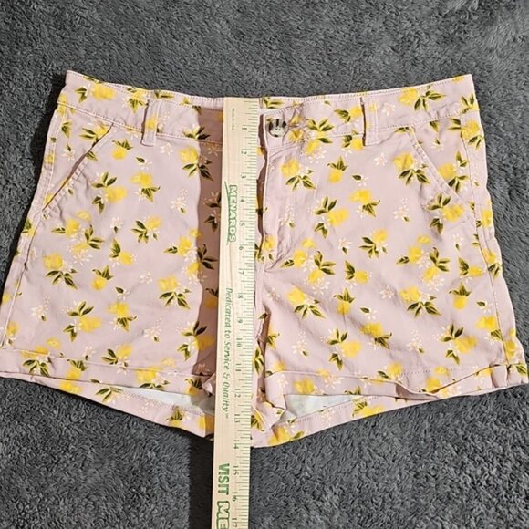 So Pink and Yellow Lemon Shorts Plus Size JR 17 - Picture 7 of 7